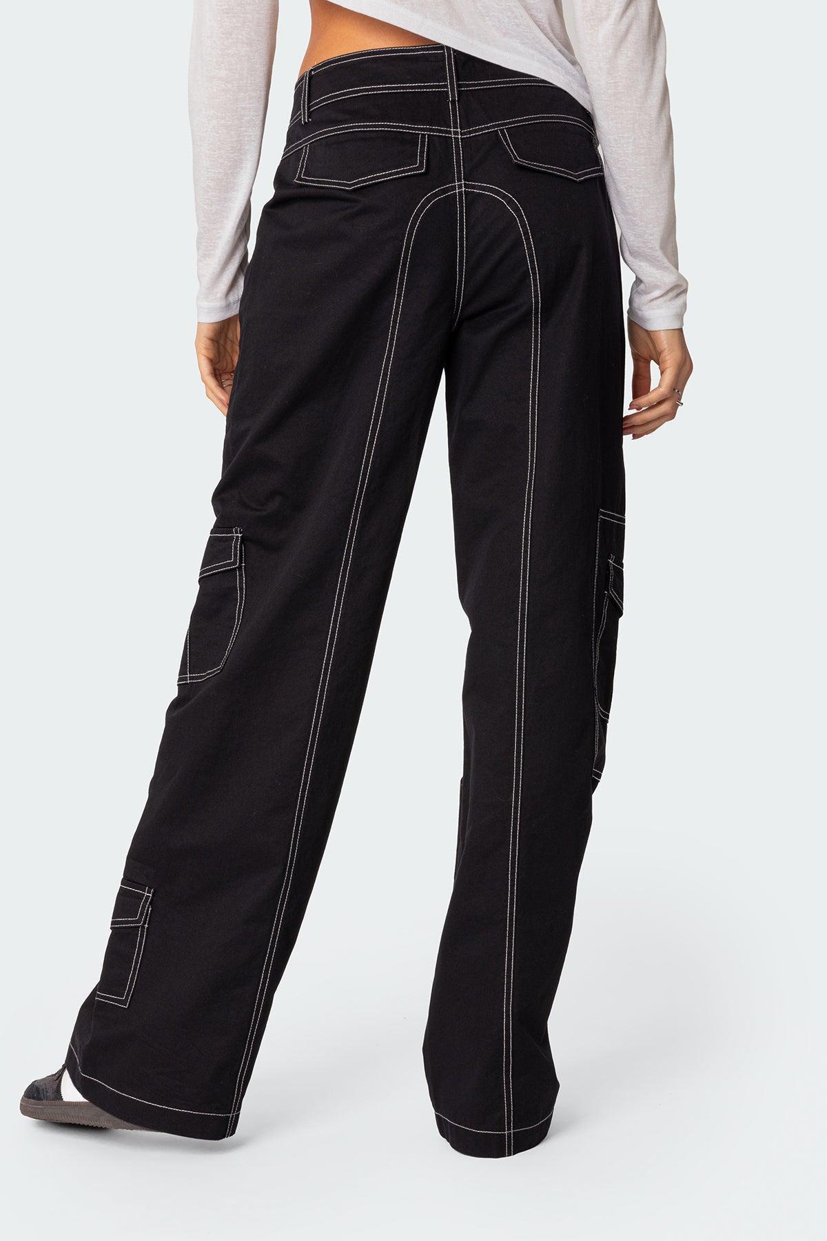 Helen Low Waist Cargo Pants Product Image