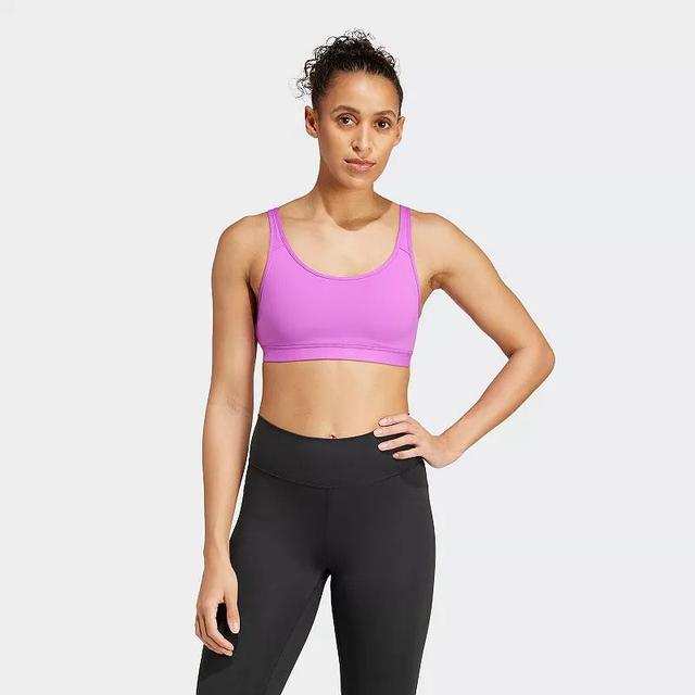 Womens adidas All Me Essentials Training Yoga Sports Bra Product Image