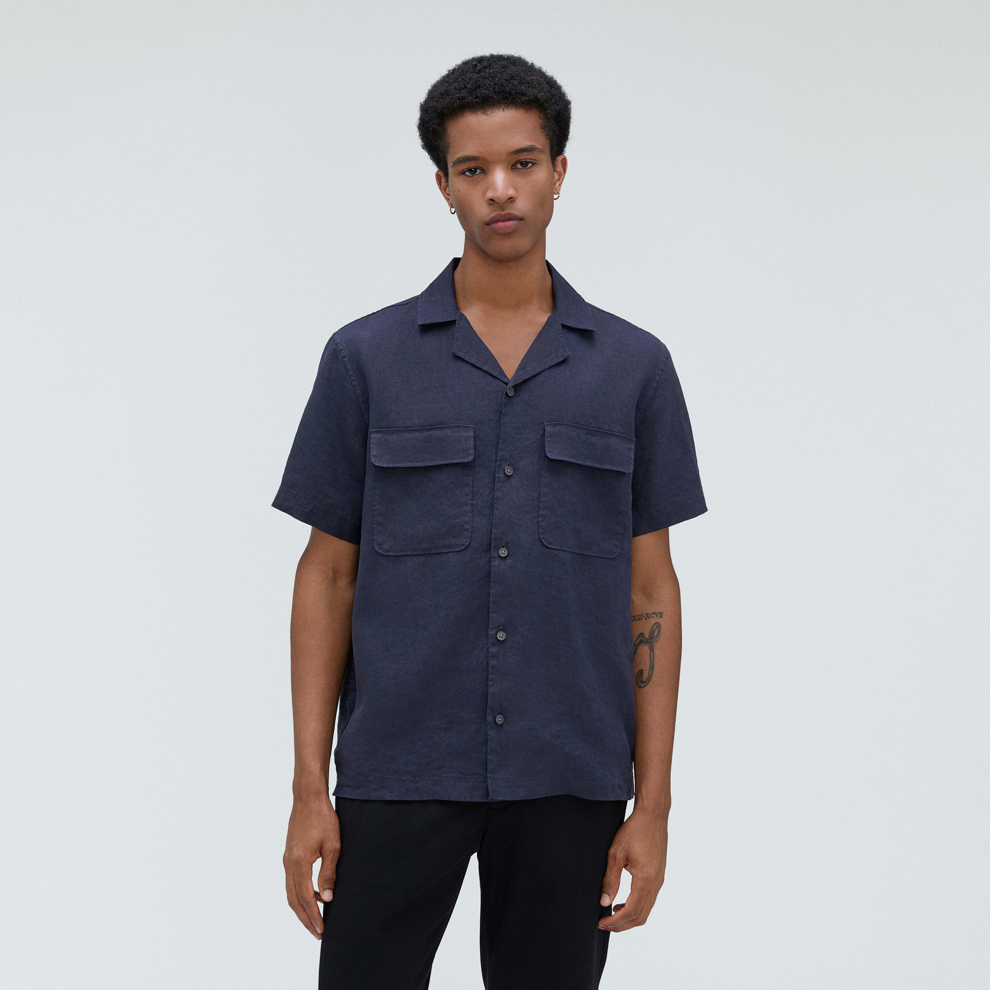 Mens Resort Shirt in Linen by Everlane Product Image