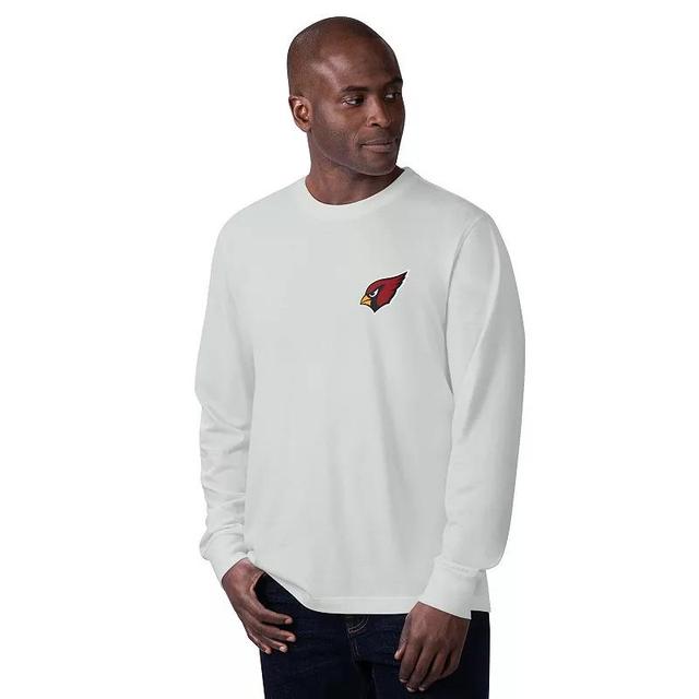 Mens Margaritaville Gray Arizona Cardinals Gametime Long Sleeve T-Shirt Product Image