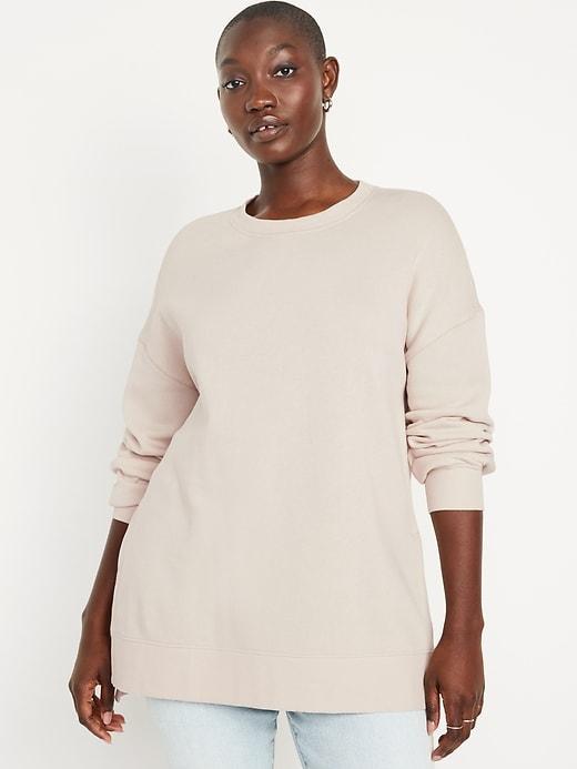 SoComfy Relaxed Tunic Sweatshirt Product Image