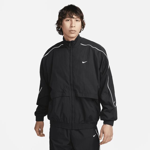 Men's Nike Sportswear Solo Swoosh Woven Track Jacket Product Image