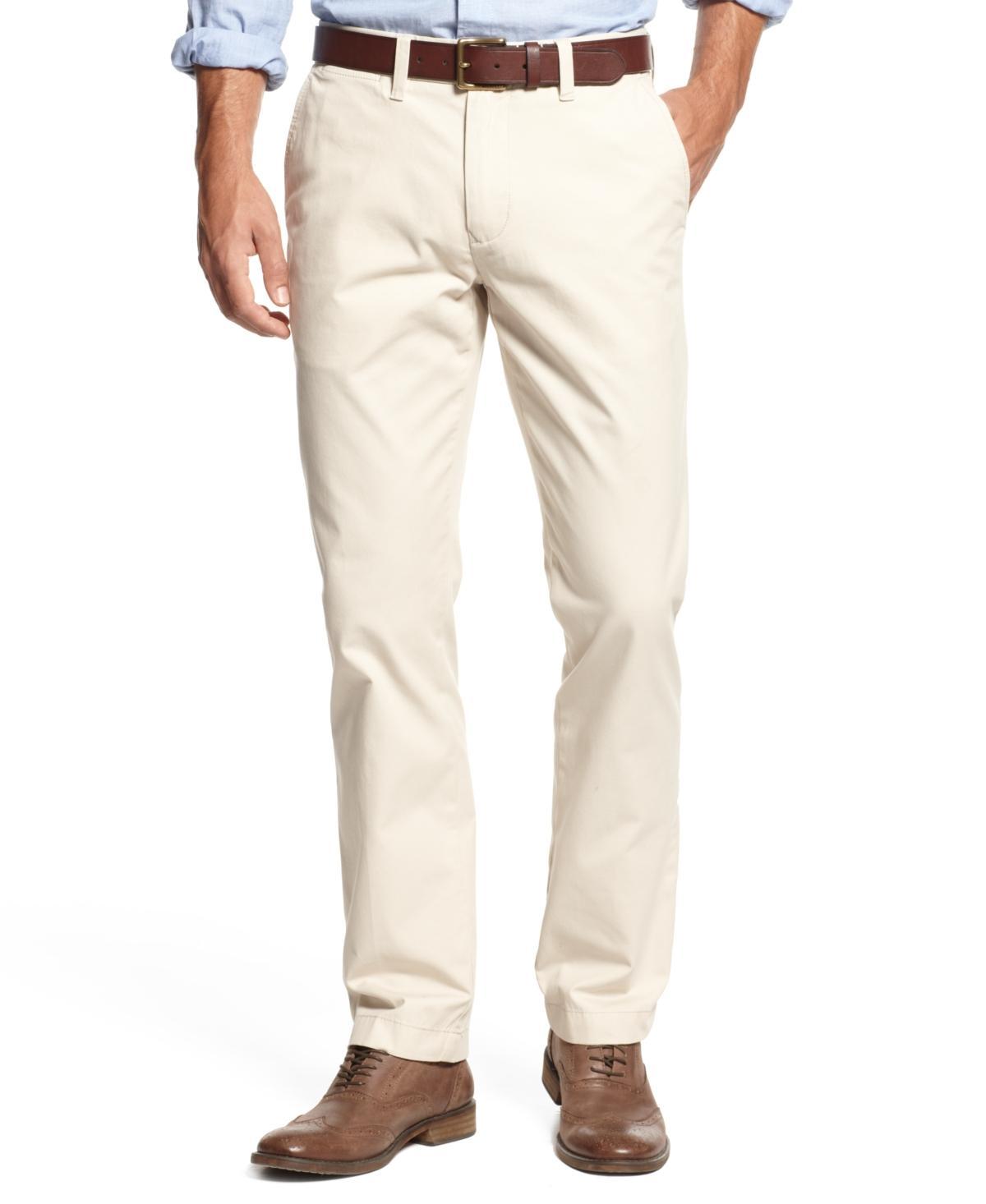 Tommy Hilfiger Mens Th Flex Stretch Regular-Fit Chino Pant Product Image