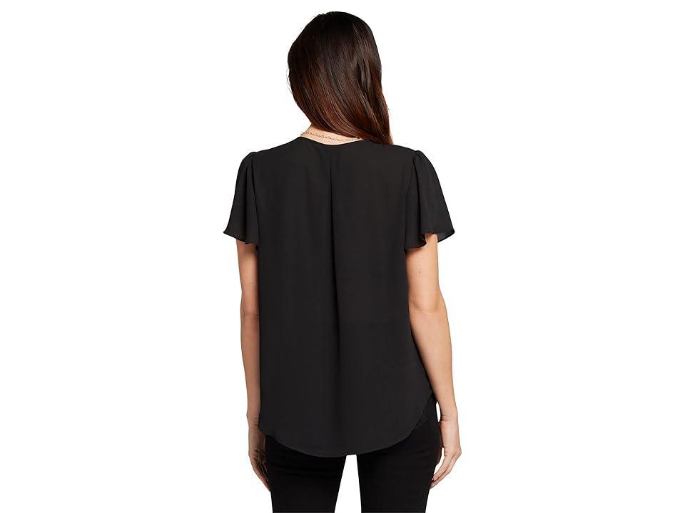 NYDJ Flutter Sleeve Blouse Product Image