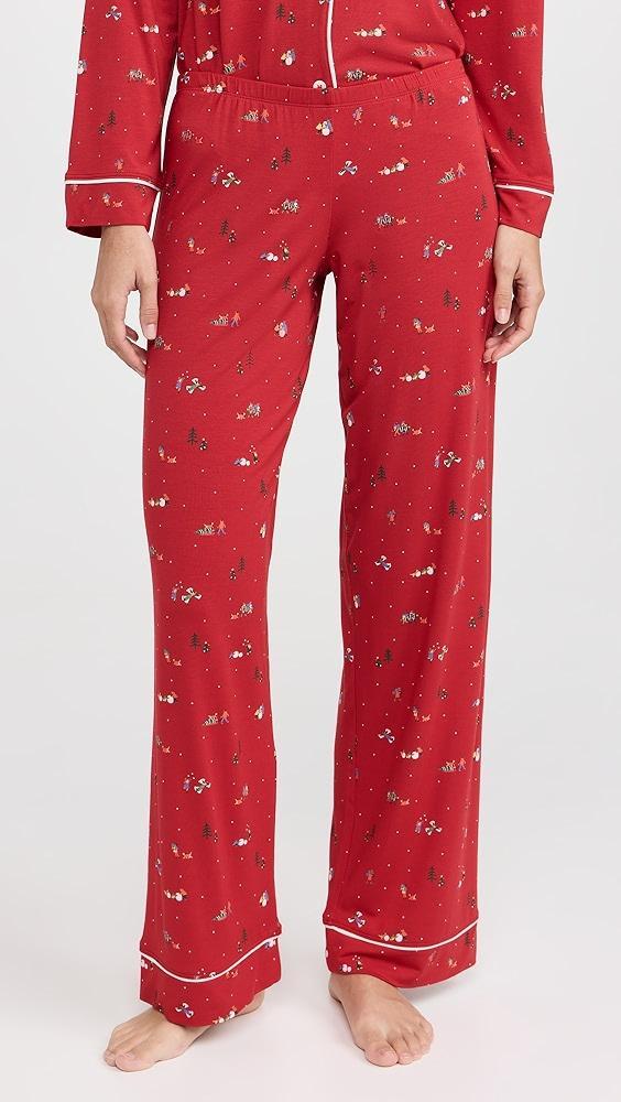 Eberjey Gisele Printed Long PJ Set | Shopbop Product Image