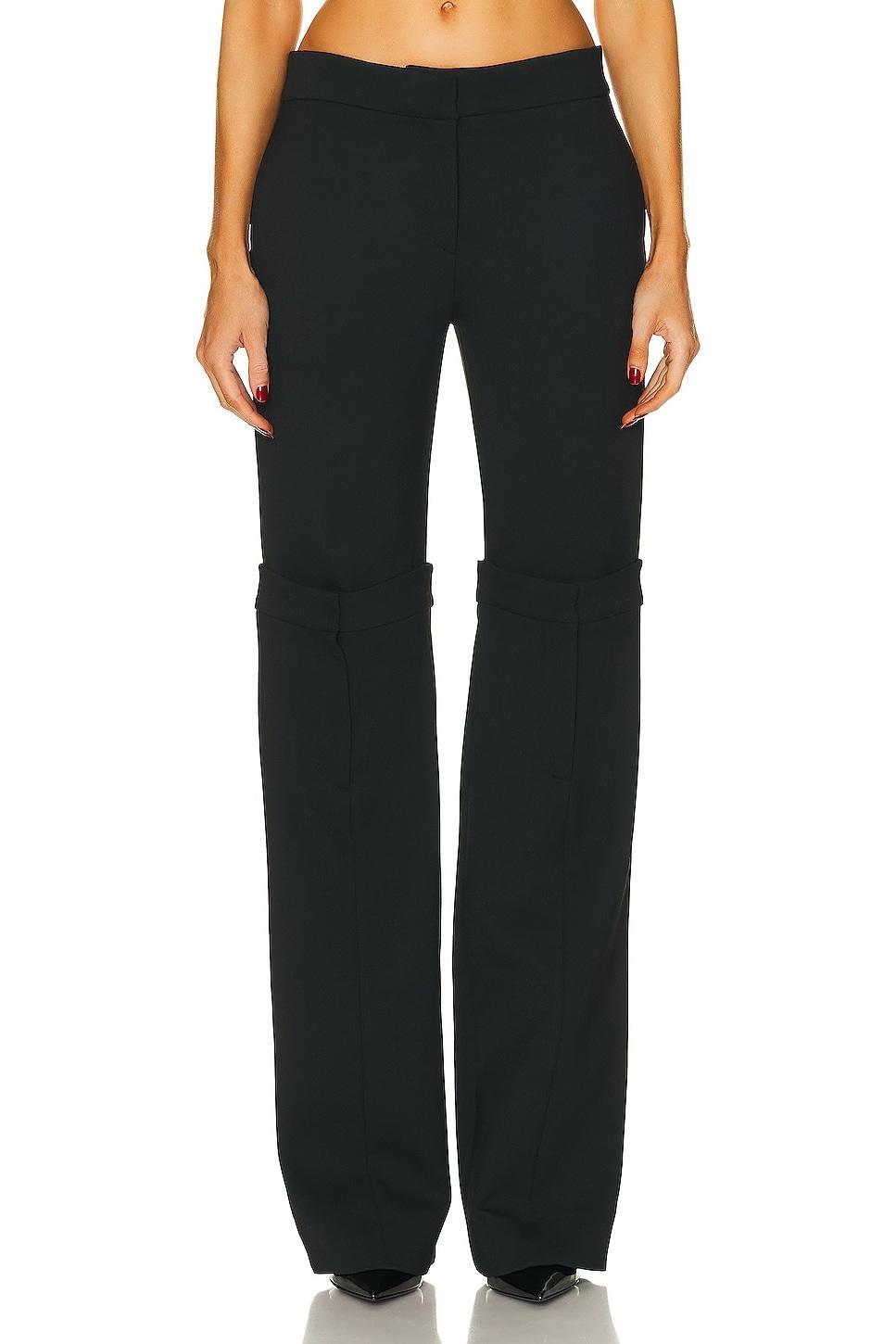 Coperni Open Knee Tailored Trouser Black. (also in 36, 38). Product Image