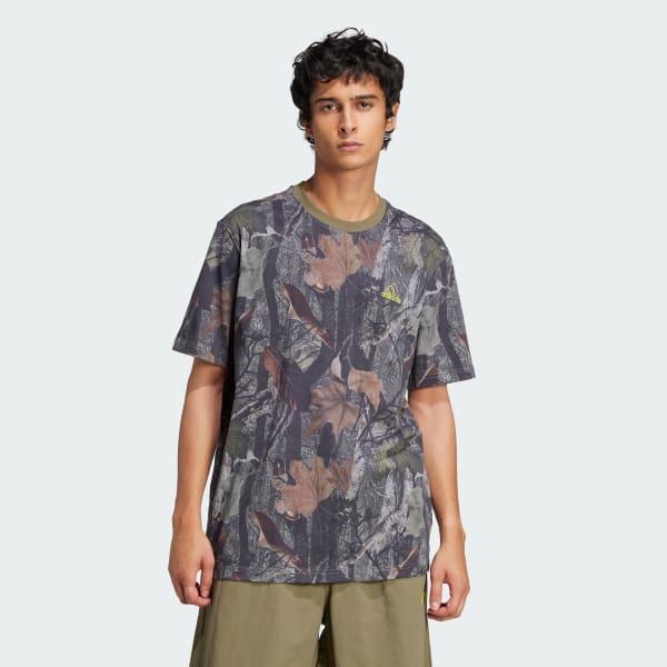 adidas Camo Tee Alumina S Mens Product Image