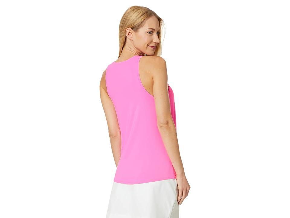 Lilly Pulitzer UPF 50 Luxletic Westley Active Tank (Aura Pink) Women's Clothing Product Image