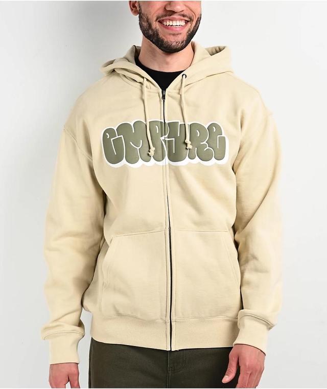 Empyre Yolked Natural Zip Hoodie Product Image