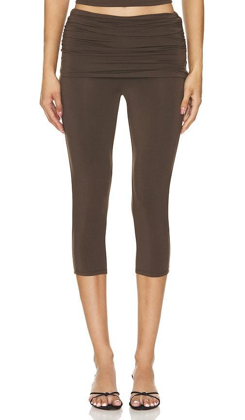 Lovers and Friends Cooper Pant in Chocolate Brown Product Image