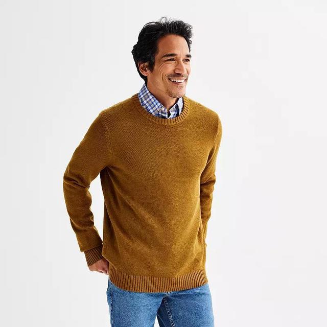 Mens Sonoma Goods For Life Knit Crewneck Sweater Product Image