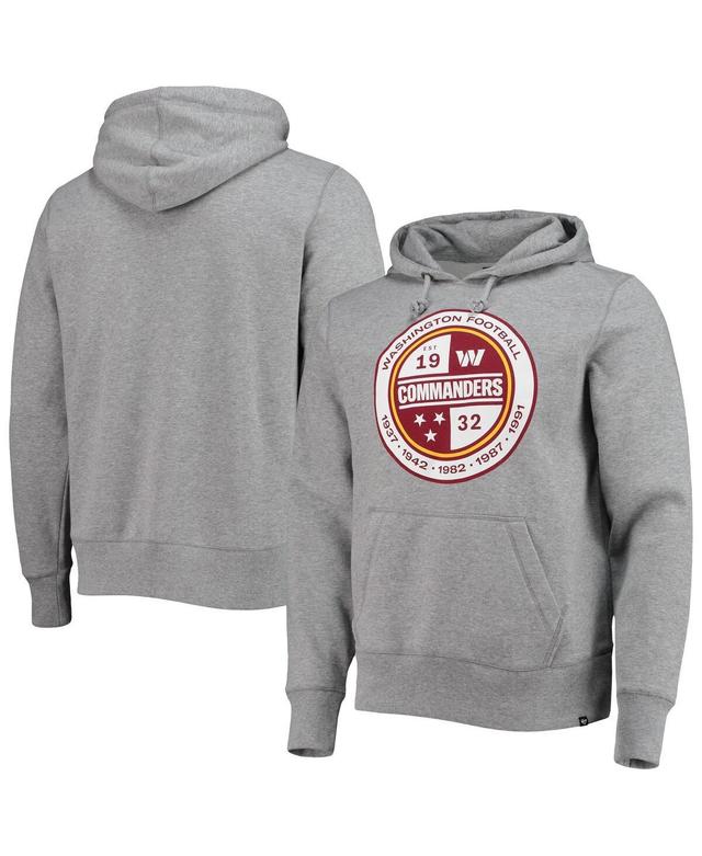 Mens 47 Gray Washington Commanders Imprint Headline Pullover Hoodie Product Image