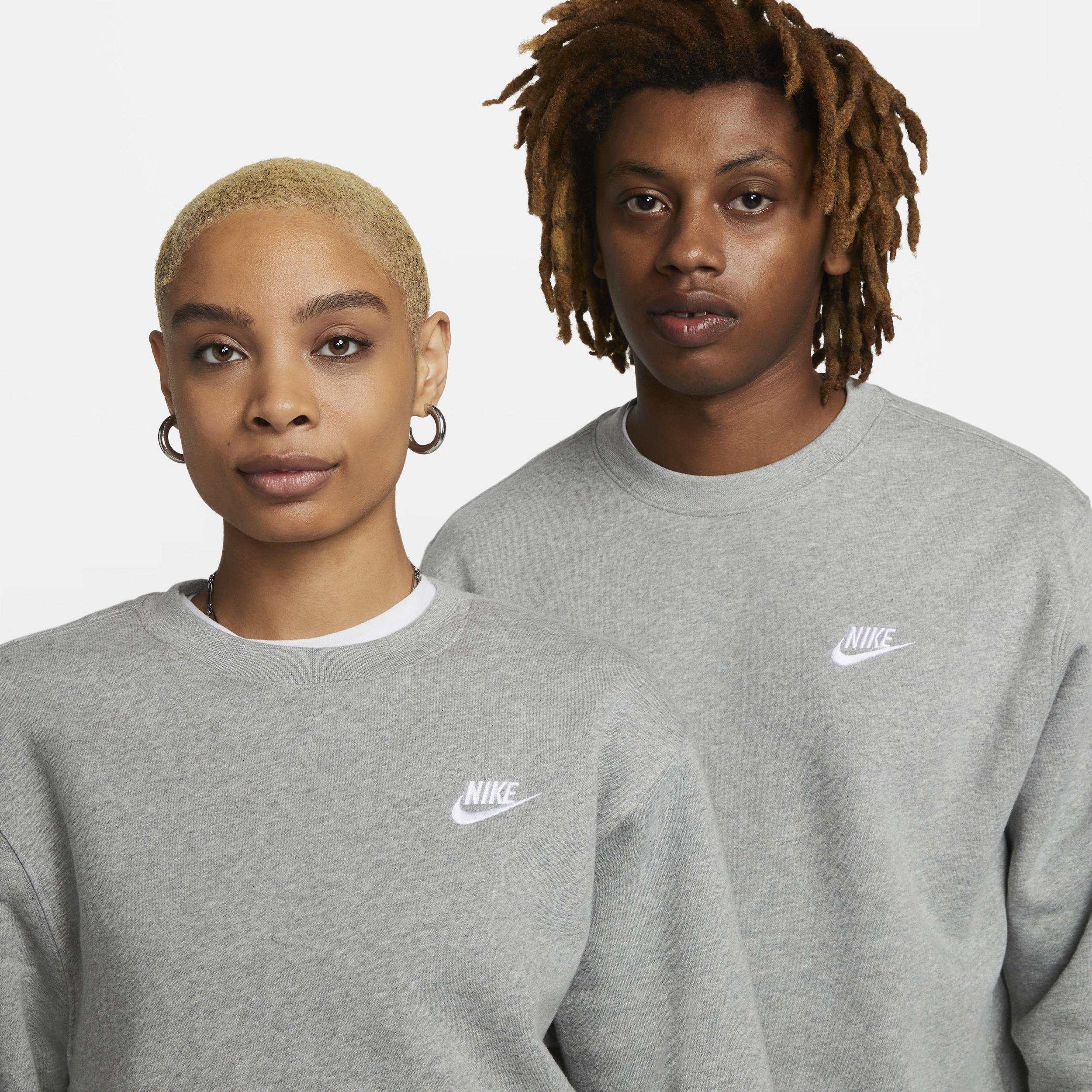 Nike Mens Club Fleece Crew Sweatshirt - Sail Product Image