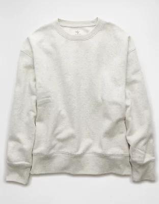 AE Everyday Luxe Crew Neck Sweatshirt Product Image