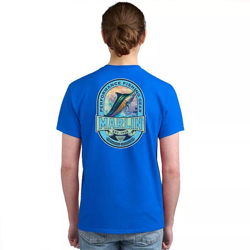 Mens Columbia PFG Performance Fishing Gear Short Sleeve Graphic Tee Product Image