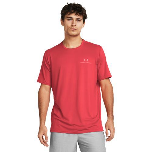 Under Armour Mens Under Armour Vanish Energy Short Sleeve T-Shirt - Mens Red/Red Product Image