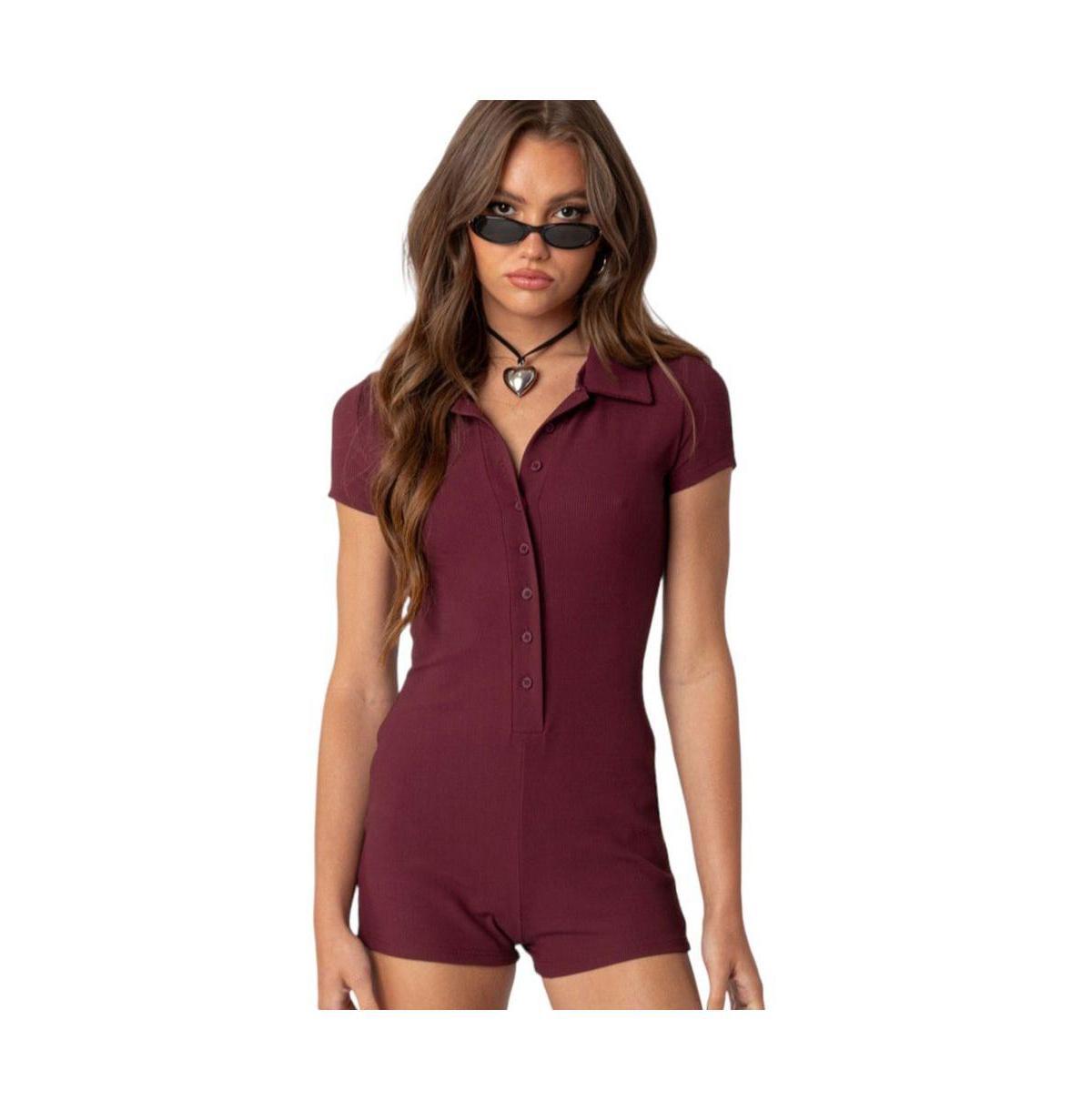 Womens Lane ribbed romper Product Image