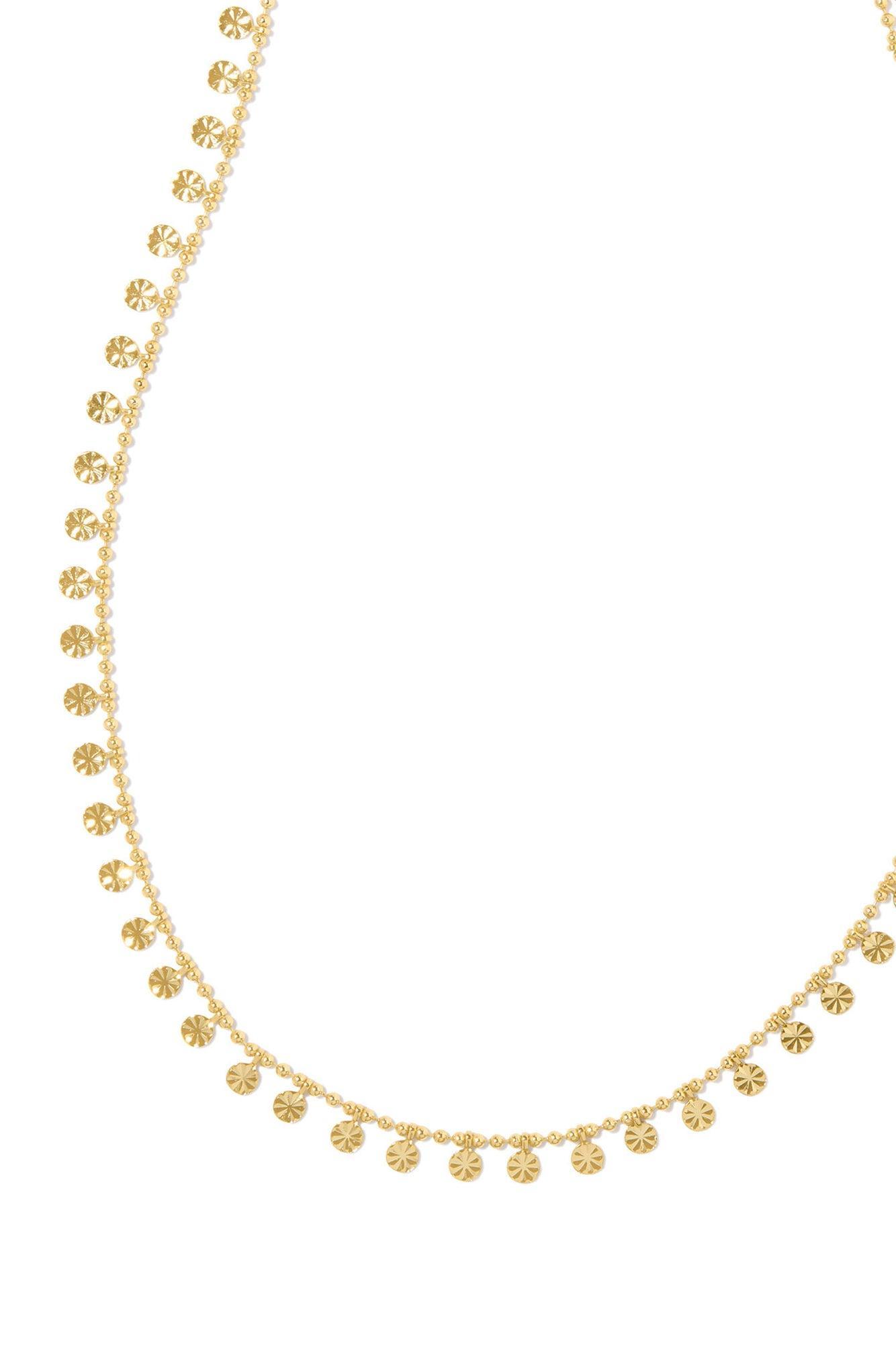 Ivy Chain Necklace Gold Product Image