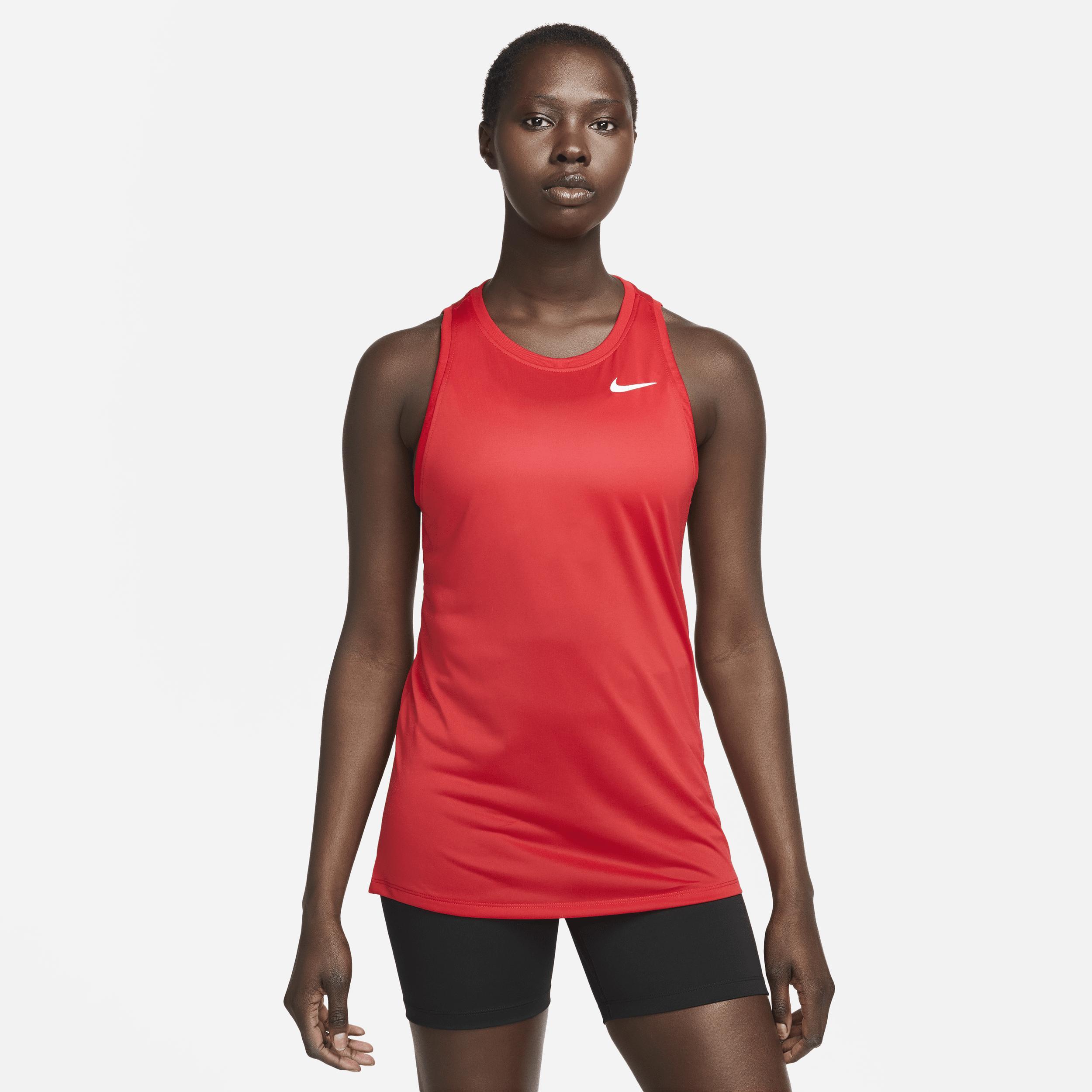 Womens Nike Dri-FIT Tank Dark Pink product image