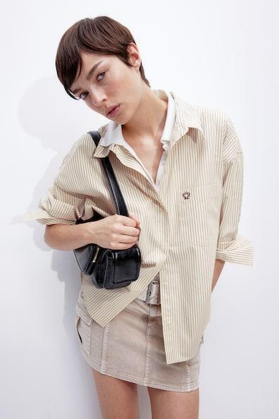 Oversized Cotton Shirt Product Image