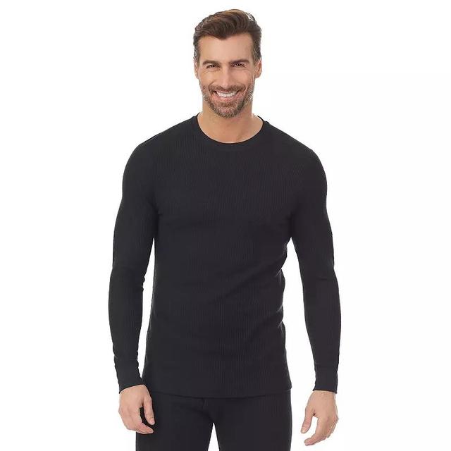 Mens Cuddl Duds Midweight Waffle Thermal Performance Base Layer Crew Top Product Image