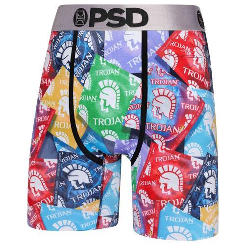 PSD Mens PSD Graphic Briefs - Mens Orange/Black/Red Product Image