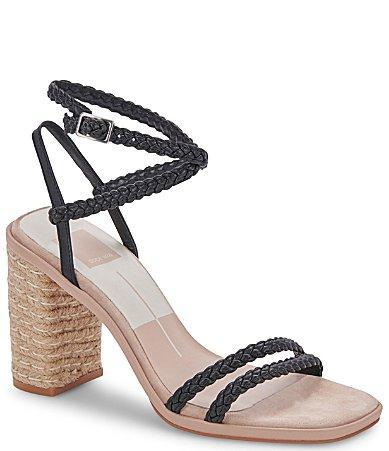 Dolce Vita Oro Braided Ankle Strap Sandals Product Image