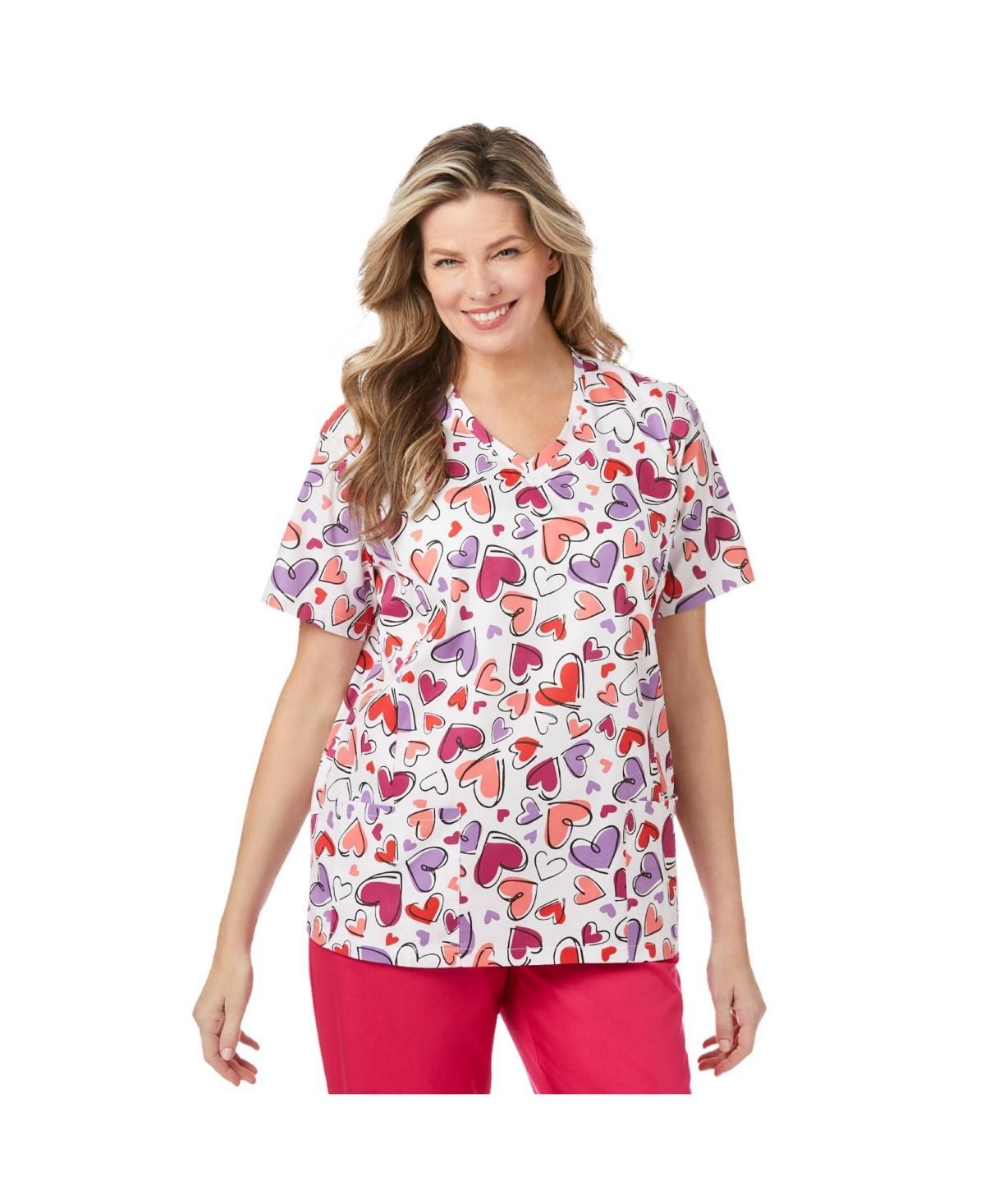 Comfort Choice Womens V-Neck Scrub Top Product Image