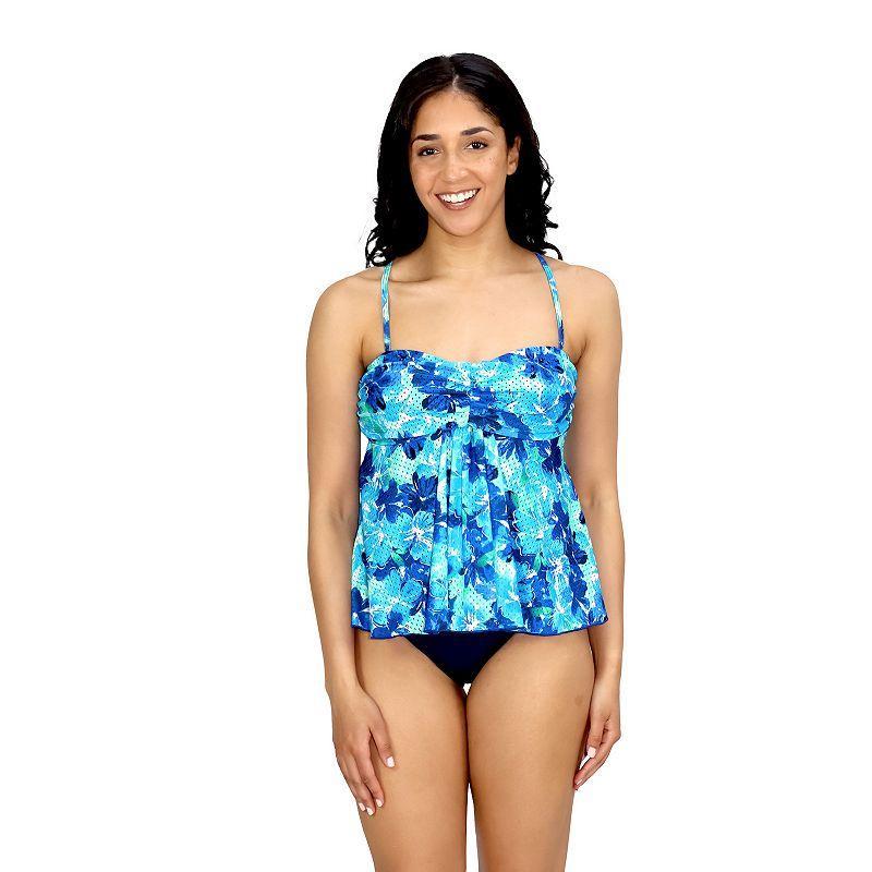 Womens A Shore Fit Mesh Bandeau Flyaway Top Product Image