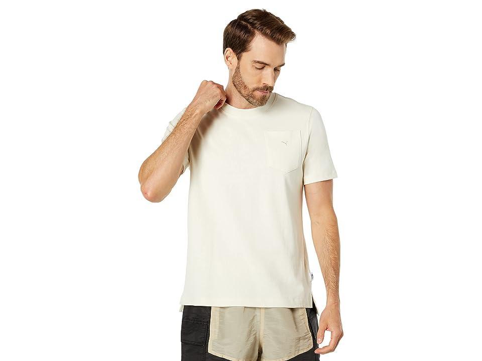 PUMA MMQ Pocket Tee (Ivory Glow) Men's T Shirt Product Image