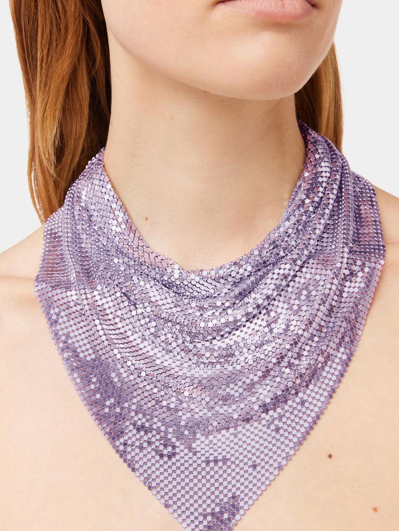 Purple chainmail Scarf Product Image