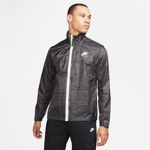 Nike Mens Nike Air Woven UL Jacket - Mens Anthracite/Light Bone Product Image