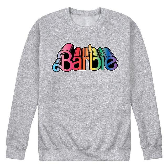 Mens Barbie Pride Logo Graphic Fleece Product Image