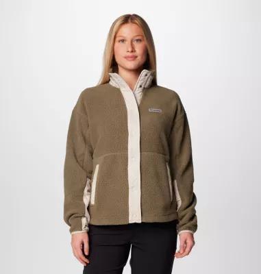 Womens Columbia Cloud Point Snap Front Fleece Jacket Product Image