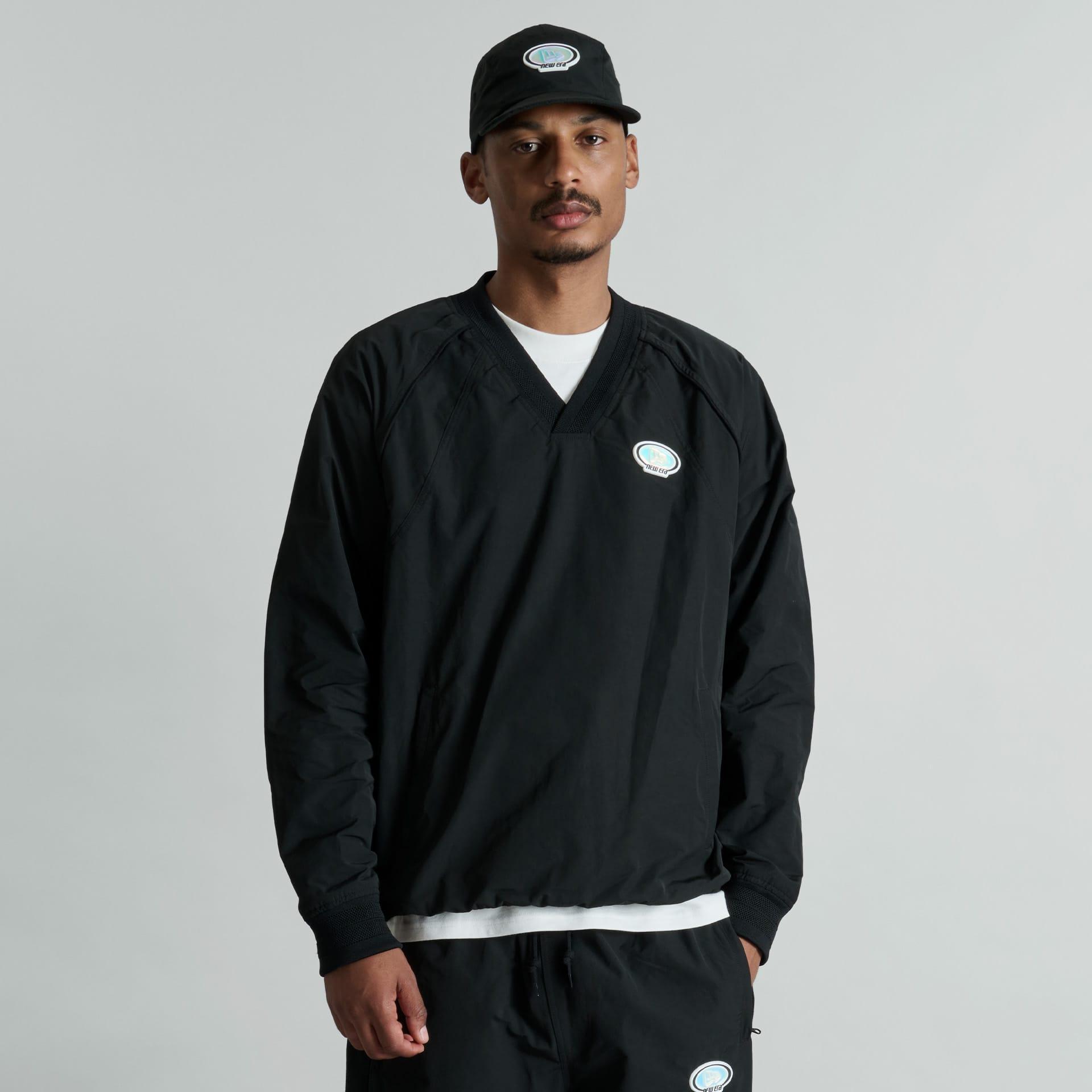 Brand New Era Larkin Black Track Pullover Jacket Male Product Image