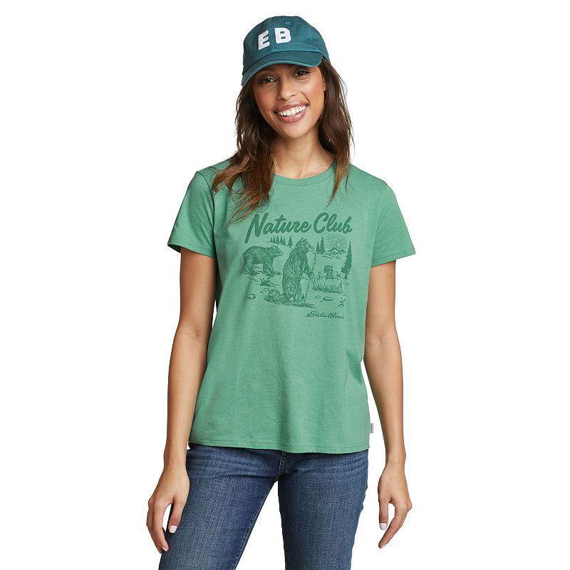 Womens Eddie Bauer Graphic Short Sleeve Tee Product Image