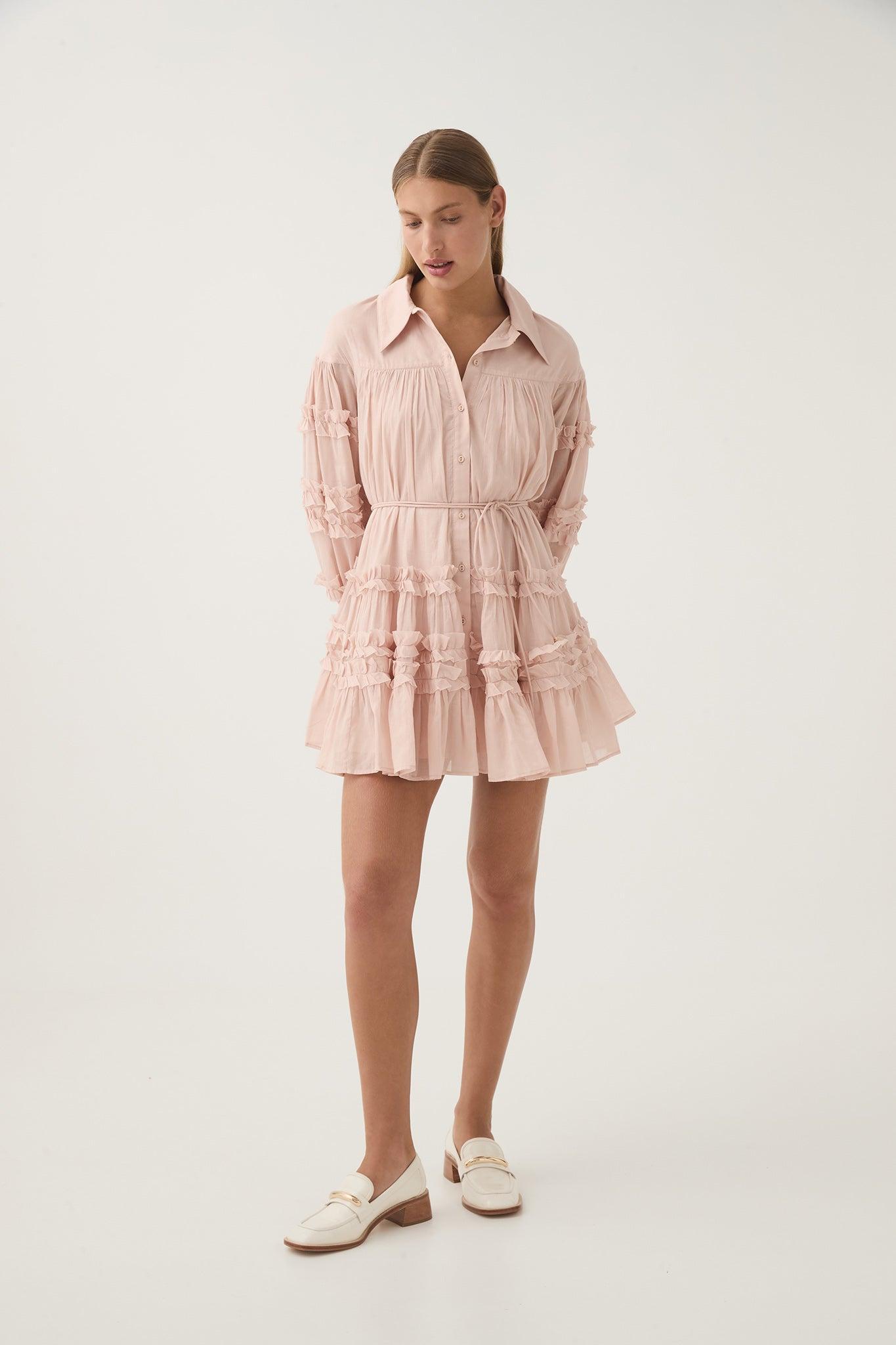 Pastiche Tiered Mini Dress Product Image