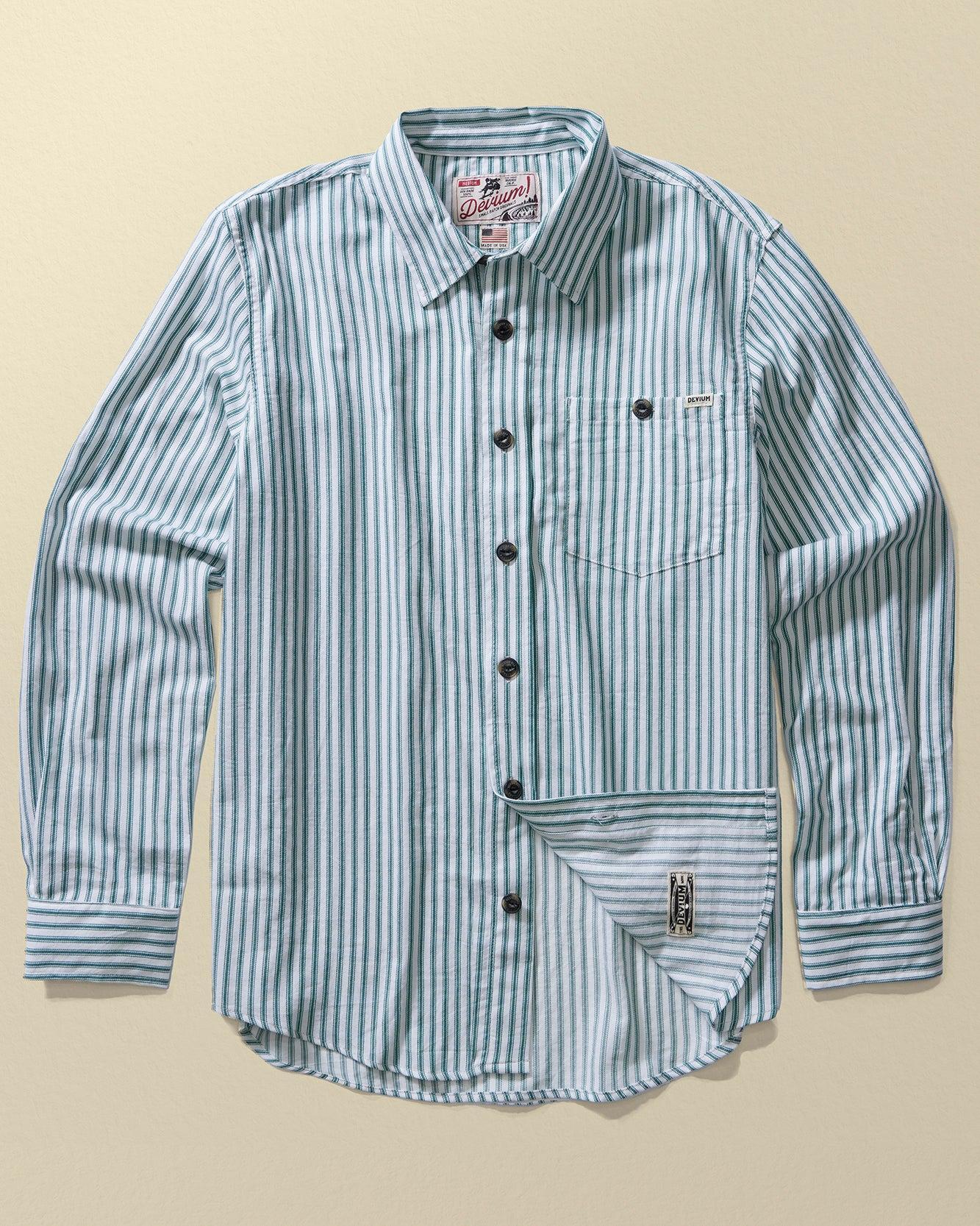 Bodega Striped Long Sleeve Shirt Product Image