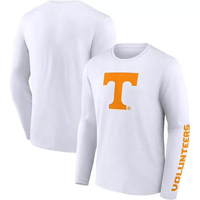 Mens Fanatics Branded Tennessee Volunteers Double Time 2-Hit Long Sleeve T-Shirt Product Image