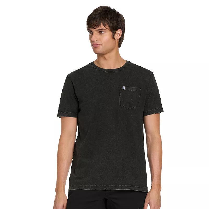 Mens Hurley Sahara Acid Wash Pocket Tee Product Image