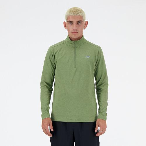 New Balance Men's Space Dye 1/4 Zip Shirt Product Image