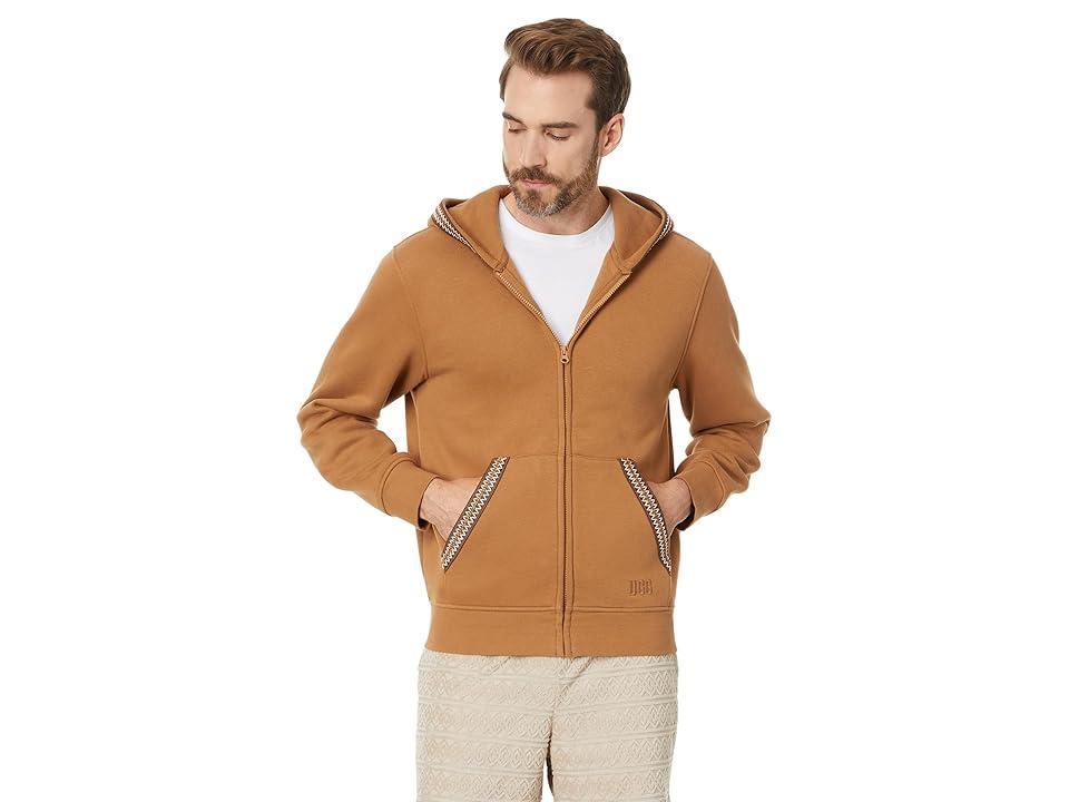 UGG Tasman Full Zip Hoodie (Chestnut) Men's Clothing Product Image