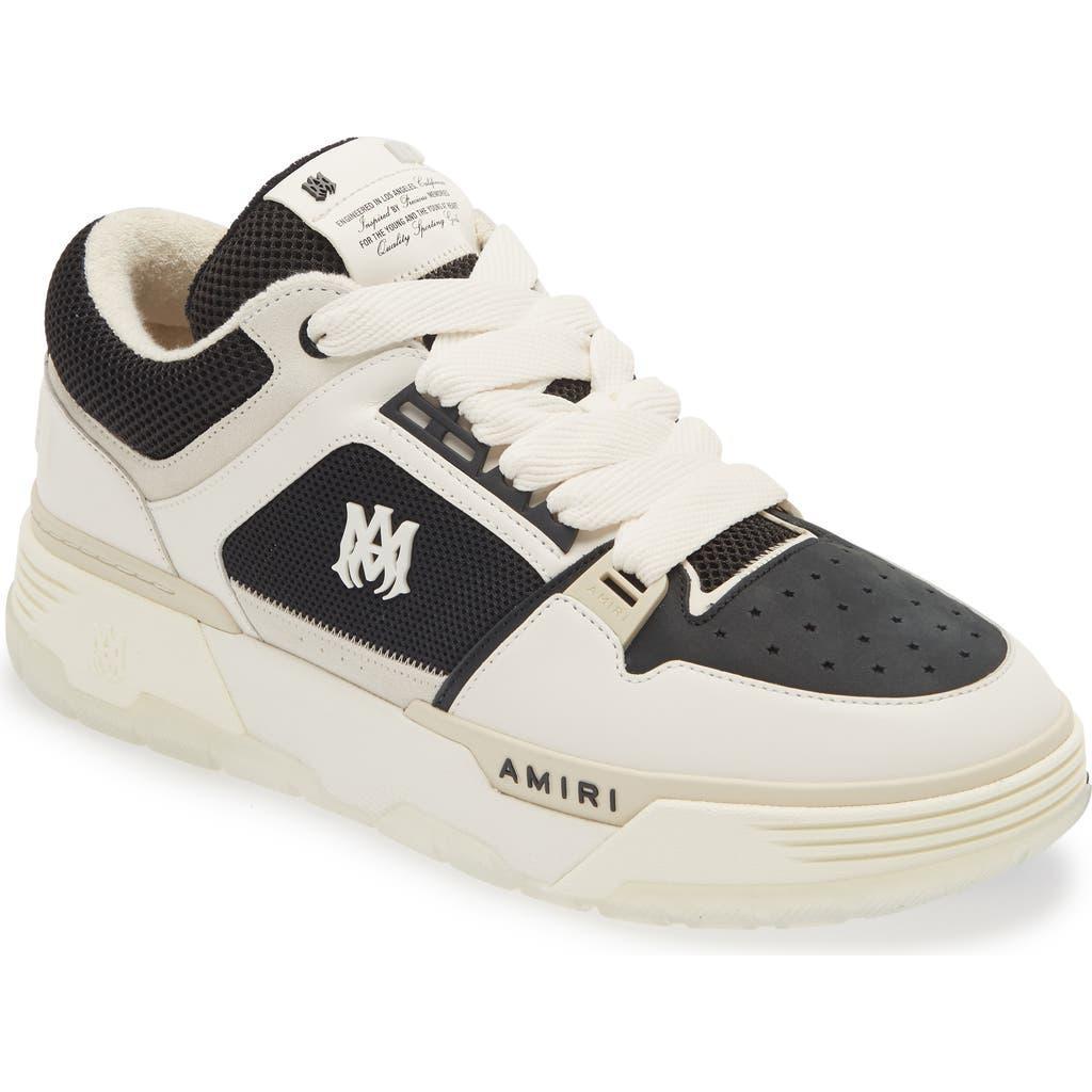 AMIRI Two-tone Ma-1 Sneakers In Black And White In White Black Product Image