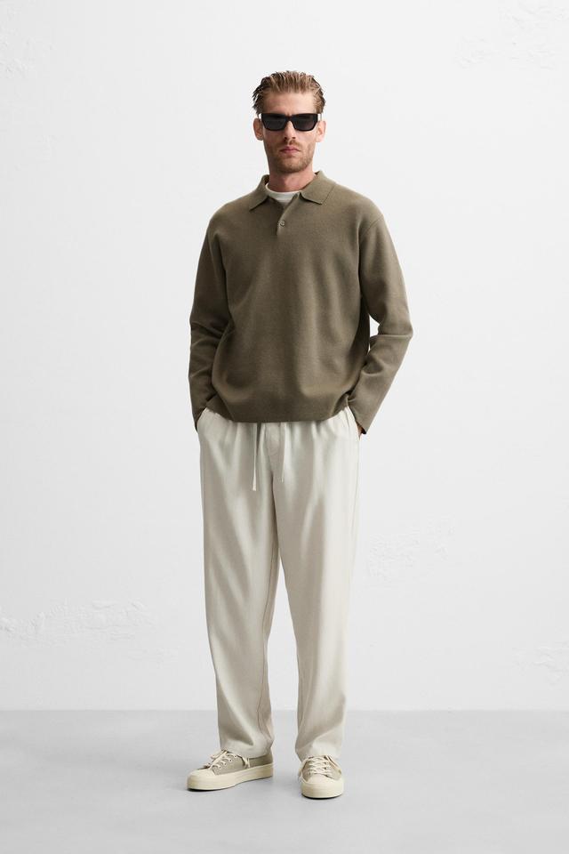 LYOCELL JOGGER WAIST PANTS Product Image