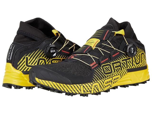 La Sportiva Men's Cyklon Shoe Black / Yellow Product Image