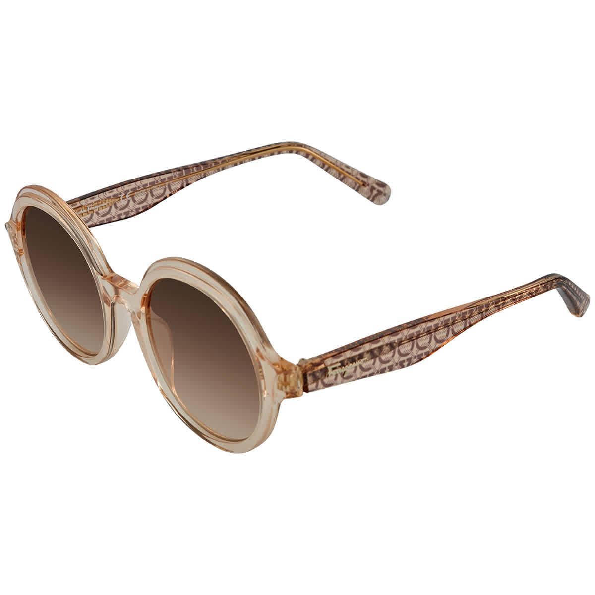 Womens Gancini Round Gradient Sunglasses Product Image