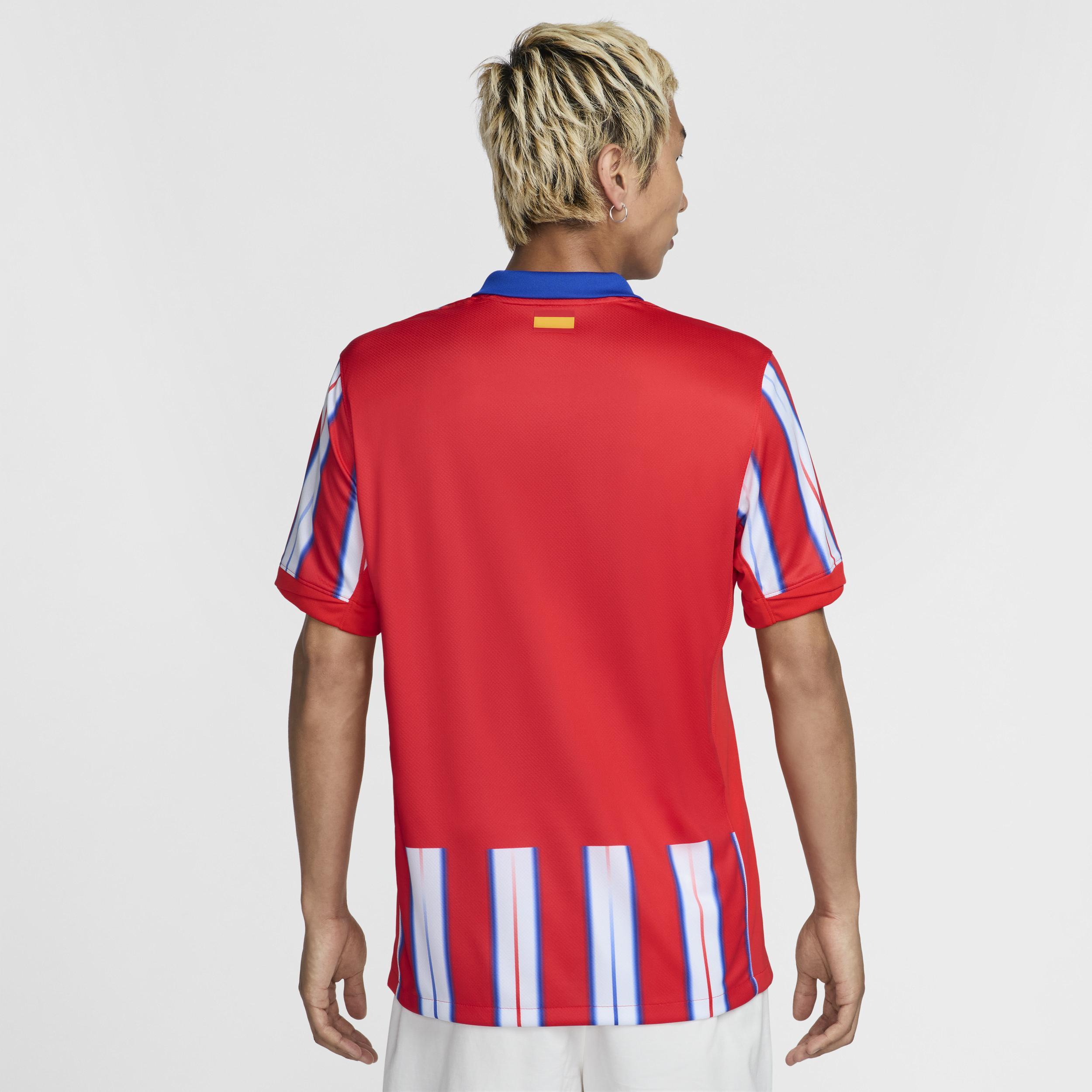 Nike Mens Red/White Atletico de Madrid 2024/25 Home Replica Jersey - Red, White Product Image