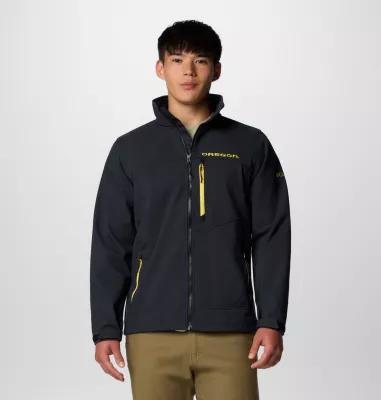 Columbia Men's Collegiate Ascender III Softshell - Oregon- Product Image