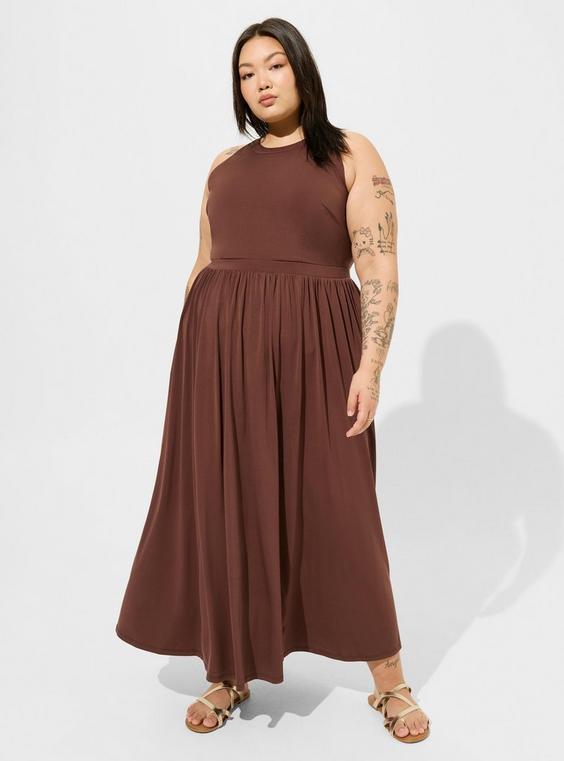 Maxi Knit Halter Dress Product Image