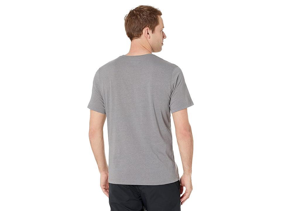 Mens Columbia Thistletown Hills Omni-Wick Performance Tee City Gray Grey Product Image